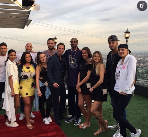 Photo du casting des Anges 8 avec Snoop Dogg