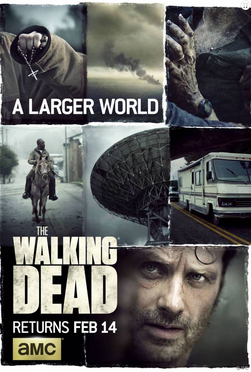 Affiche officielle de Walking Dead saison 6
