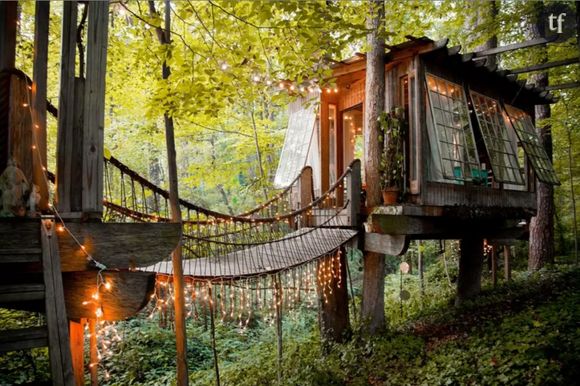 La cabane dans les bois, version adulte.