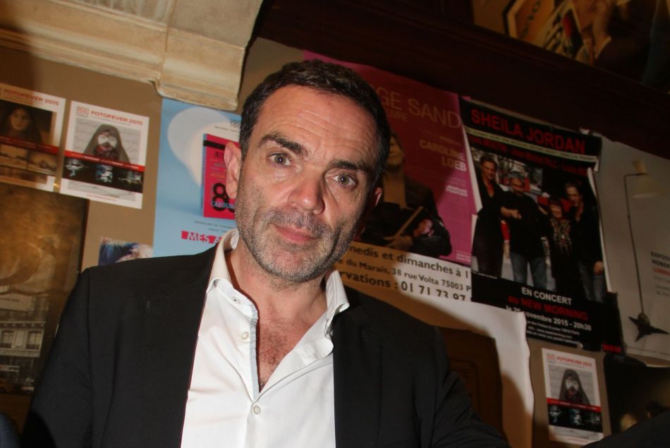 Yann Moix - Le Prix de Flore 2015 décerné à Jean-Noël Orengo au café Flore Paris, le 10 novembre 2015 © Philippe Baldini / Bestimage 