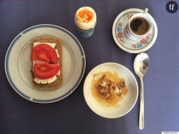 Le petit-déjeuner grec