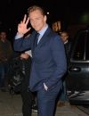  Tom Hiddleston arrive à l'émission 'The Late Show with Stephen Colbert' à New York, le 16 octobre 2015  