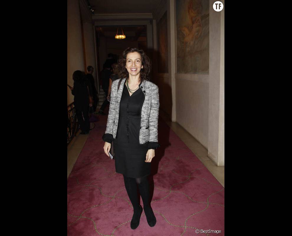 Audrey Azoulay à la soirée donnée par paris Première en 2012