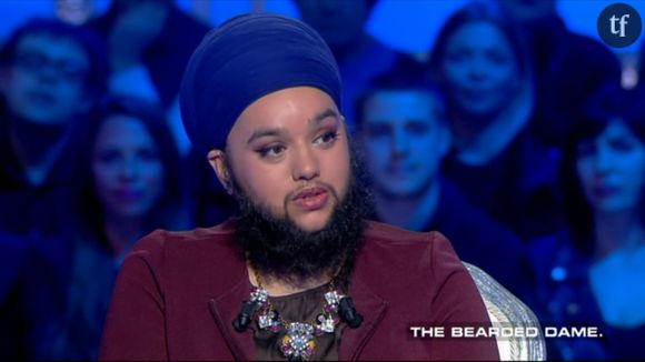 Harnaam Kaur, invitée de Thierry Ardisson dans Salut les Terriens samedi 13 février 2016.