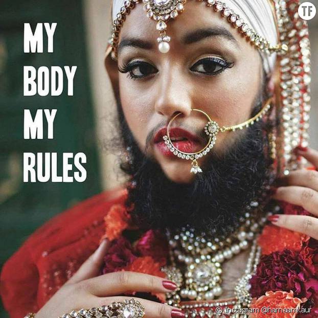 Les Confessions D Harnaam Kaur La Femme Barbe Body Positive Terrafemina