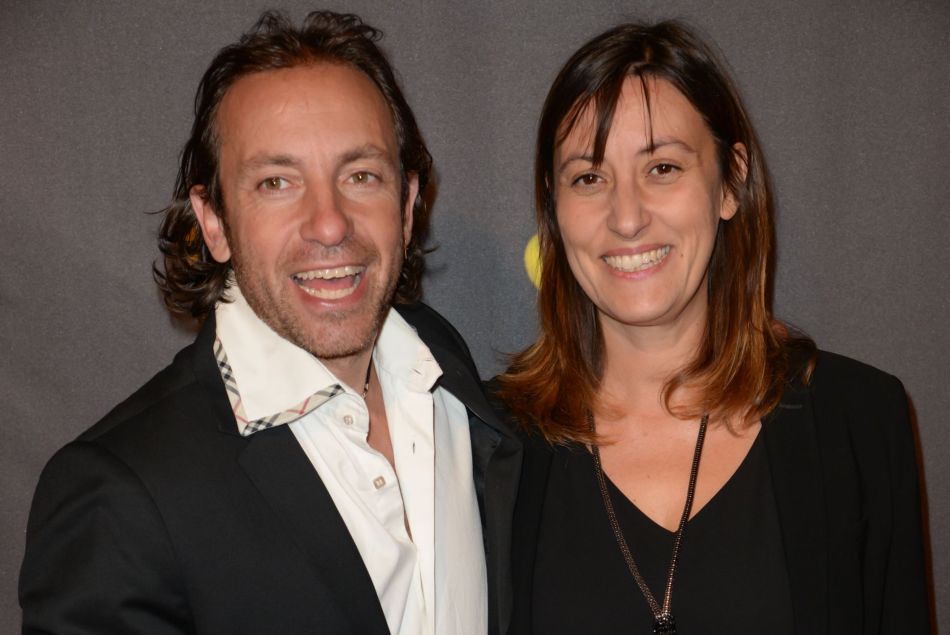 Philippe Candeloro et sa femme Olivia
