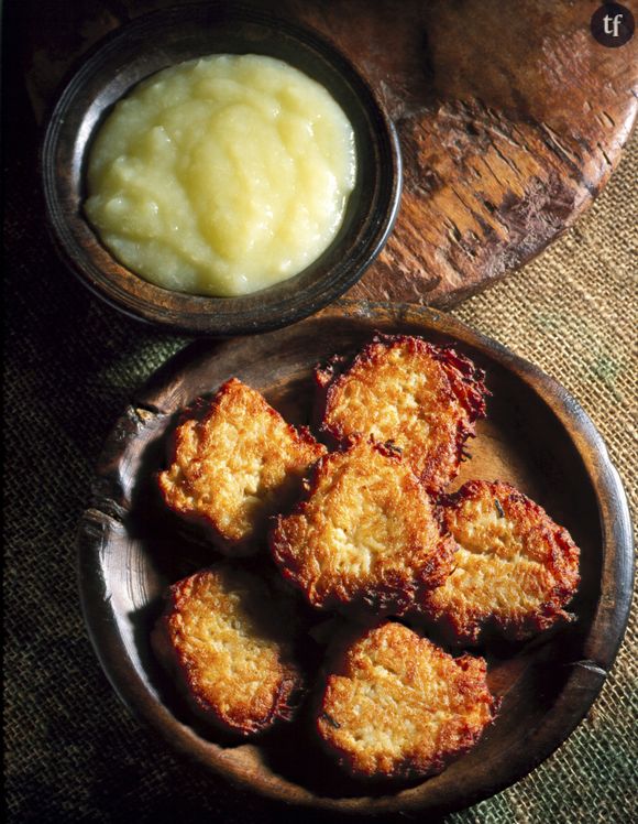 Galettes de pommes de terre râpées