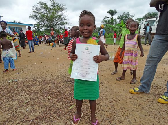 Une enfant fantôme orignaire du Liberia