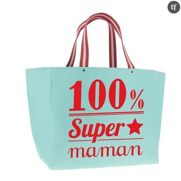 Cabas "100% Super Maman by Matao"