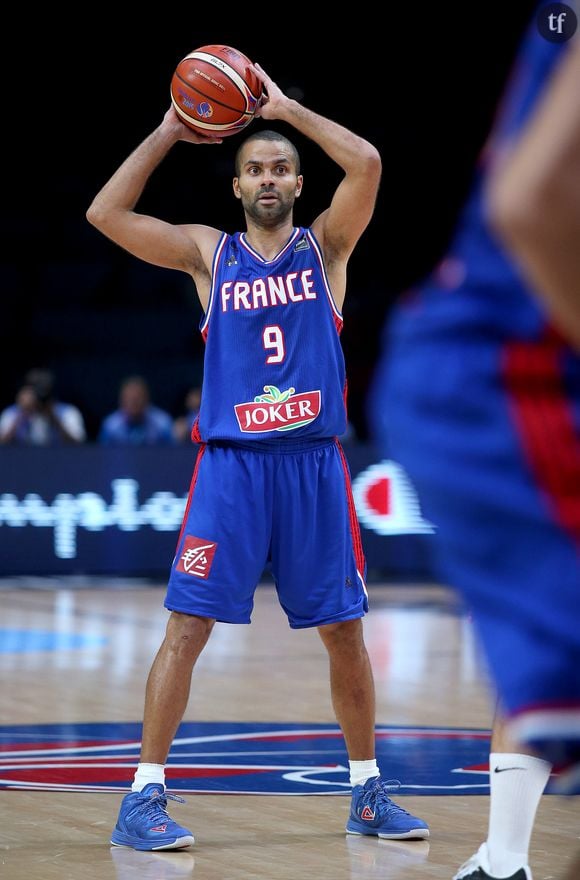 Le basketteur français Tony Parker