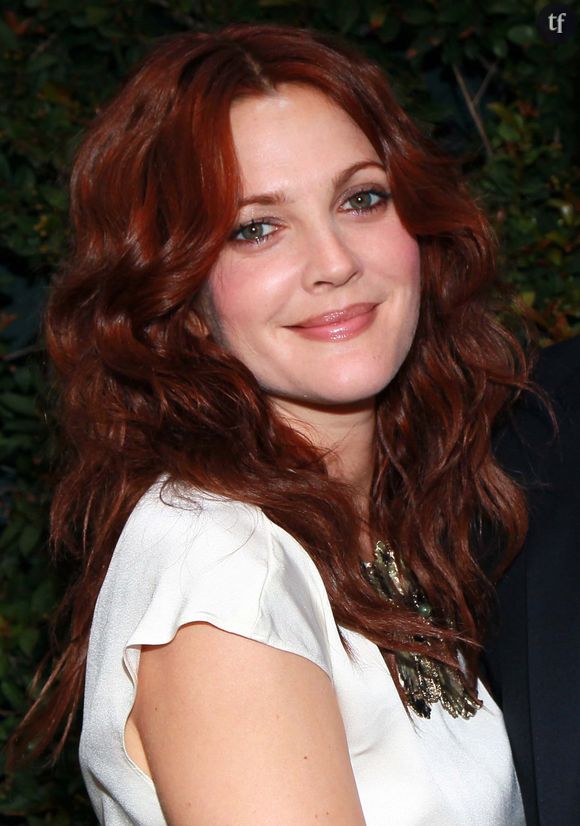 L'auburn flamboyant de Drew Barrymore