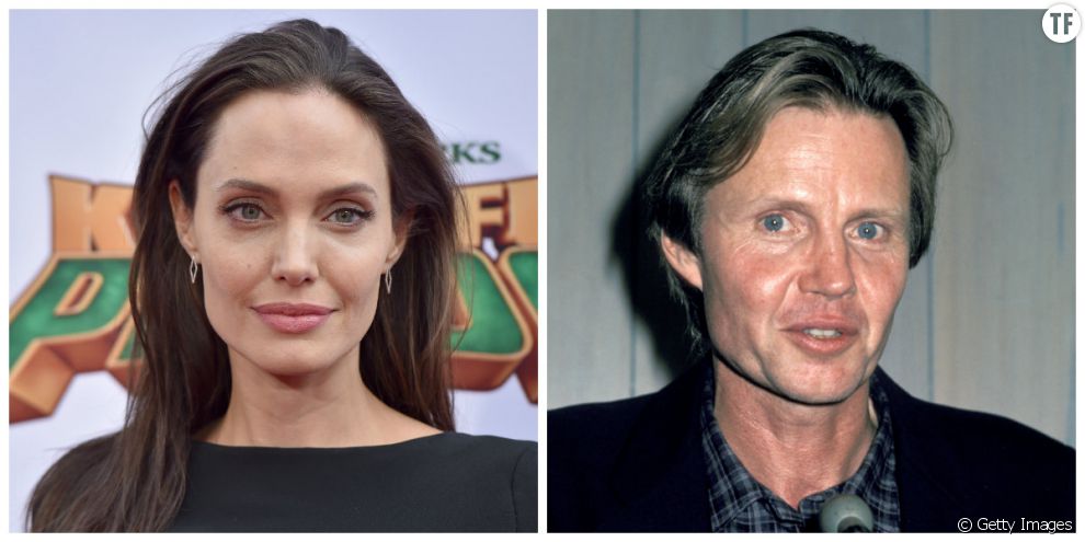 Angelina Jolie et son père Jon Voight