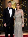 Brad Pitt et Angelina Jolie à la cérémonie des Oscars 2014