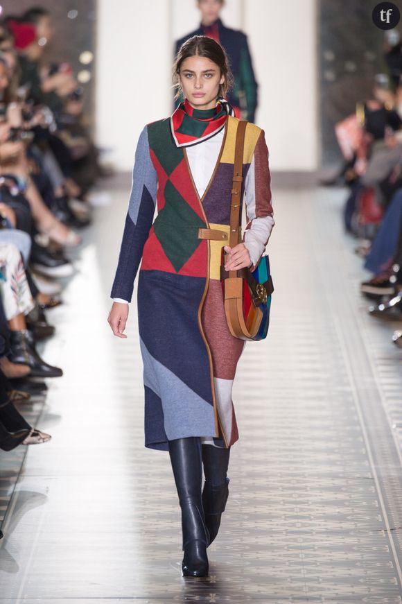 Le color block chez Tory Burch