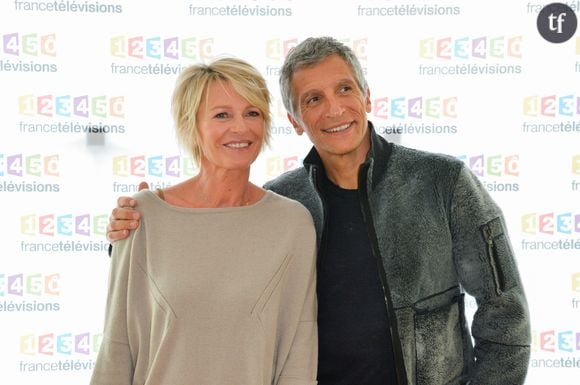 Sophie Davant et Nagui, les animateurs du Téléthon 2016