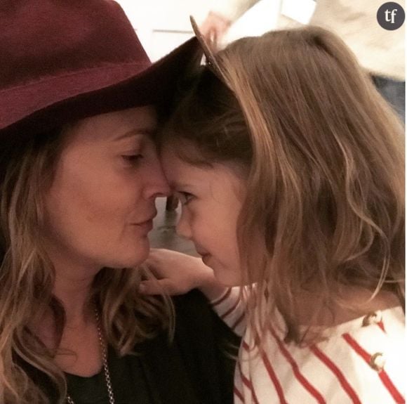 Drew Barrymore et sa fille Olive