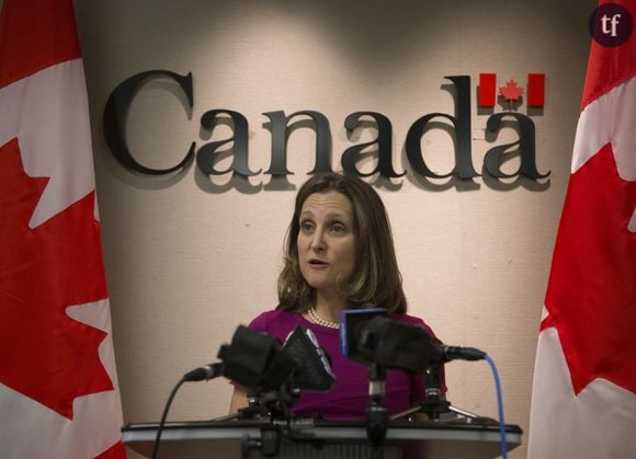 La ministre des Affaires Etrangères canadiennes Chrystia Freeland