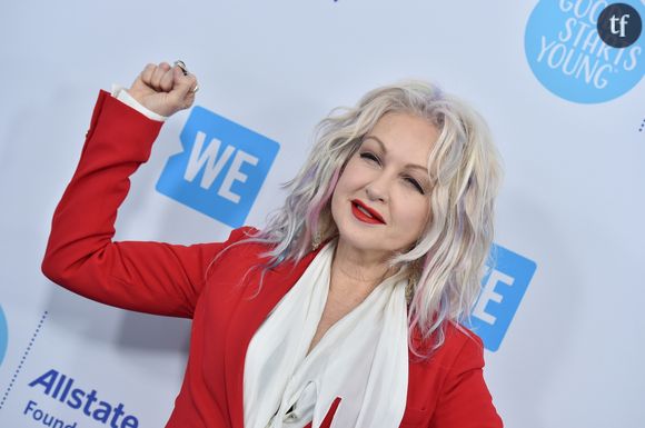 Cyndi Lauper en avril 2018