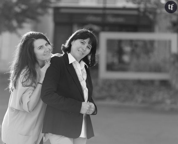 Catherine Lebée avec sa fille Caroline, fondatrices de Caroline Macaron