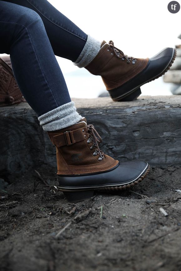 Les bottes de montagne, la nouvelle tendance de l'hiver.