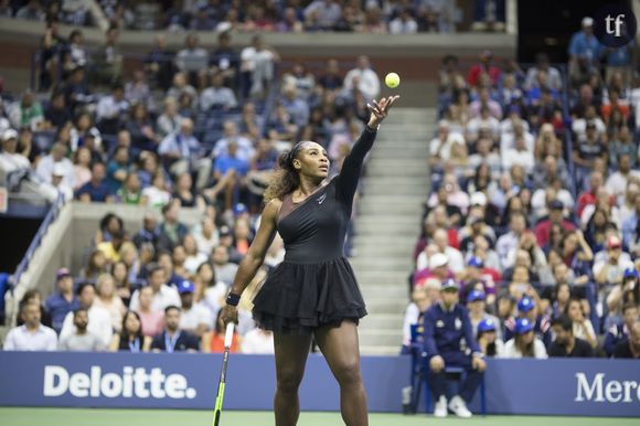 Serena Williams en tutu contre Naomi Osaka à l'US Open le 8 septembre 2018
