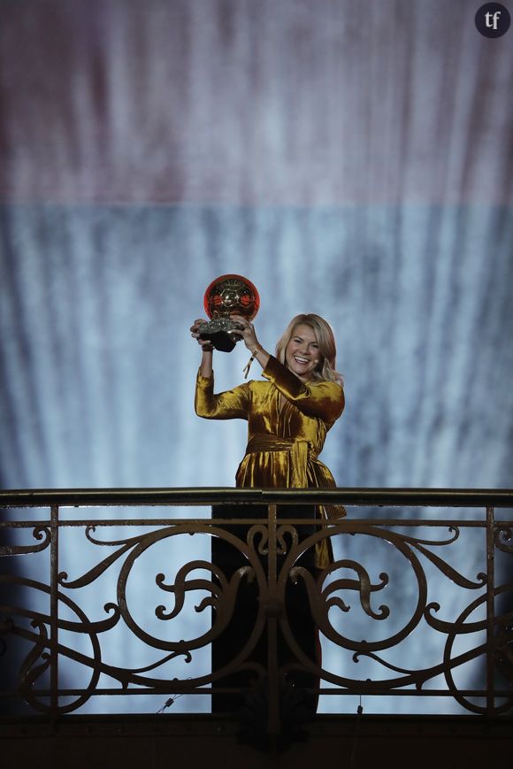 Ada Hegerberg (Ballon d'or féminin 2018) le 3 décembre 2018. 