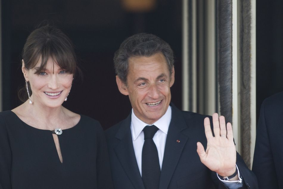Carla Bruni et Nicolas Sarkozy. "Ce n'est pas la taille qui compte". Getty Images.