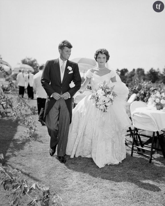 Une robe de mariée signée Ann Lowe.