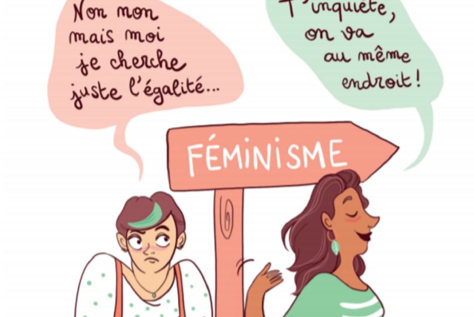 La dessinatrice et autrice Marine Spaak illustre ce parfait guide du féminisme.