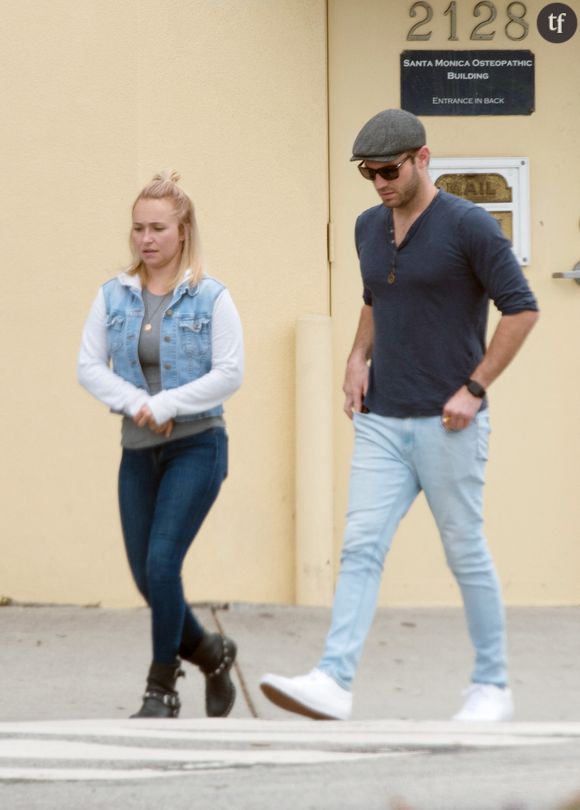 Hayden Panettiere et Brian Hickerson à Los Angeles, le 13 mai 2019.