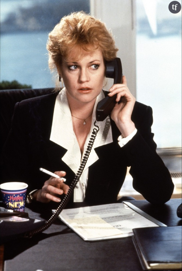 Melanie Griffith, secrétaire devenue patronne dans "Working Girl".