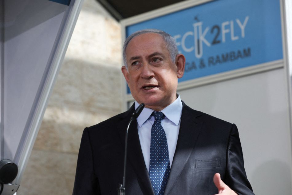 La Premier ministre israélien Benjamin Netanyahu le 9 novembre 2020