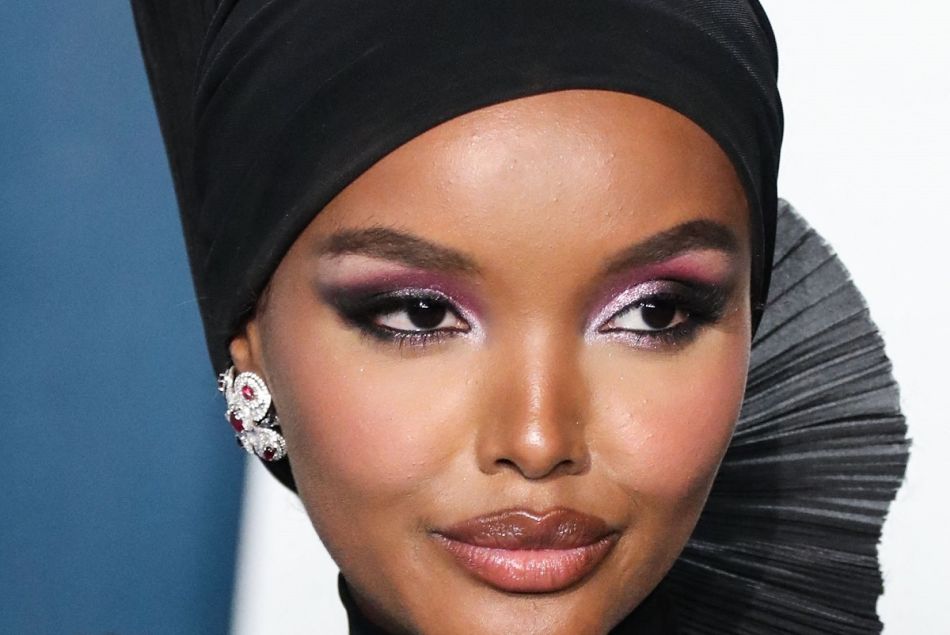 Halima Somali à la soirée Vanity Fair Oscar Party de Los Angeles.