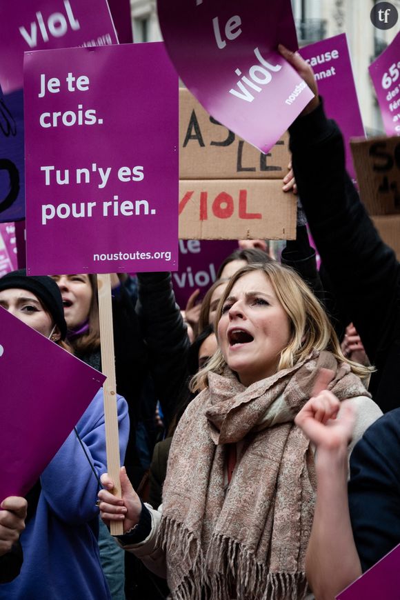 La mobilisation féministe Nous Toutes du 20 novembre face aux violences sexistes et sexuelles.