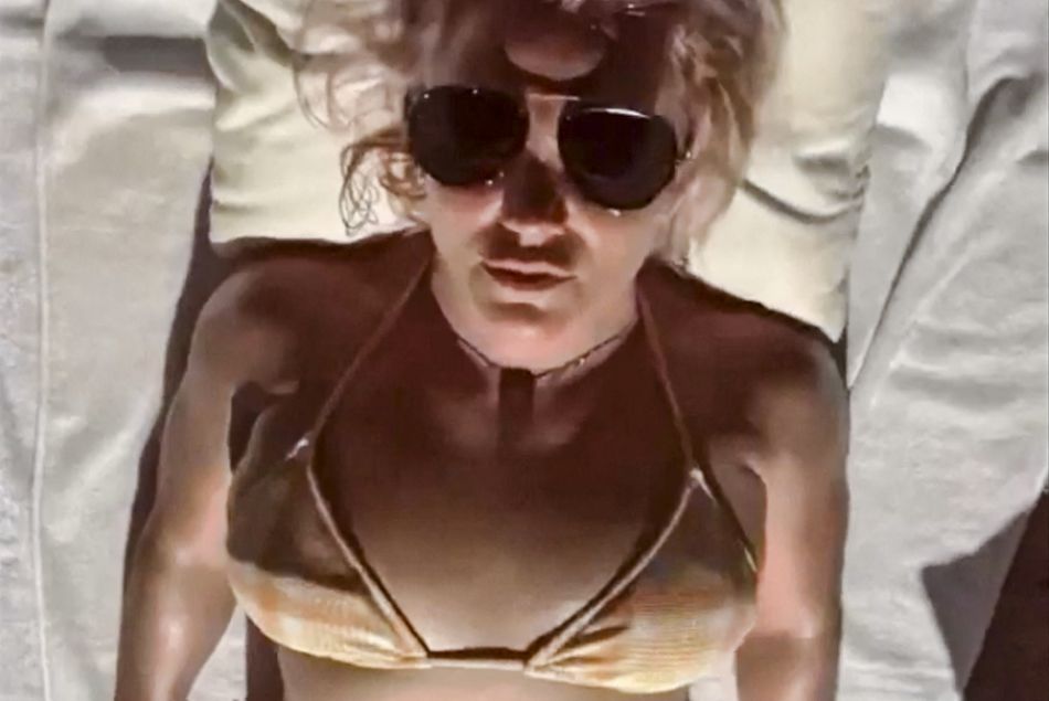 Britney Spears en vacances à Maui sur Instagram le 25 janvier 2022