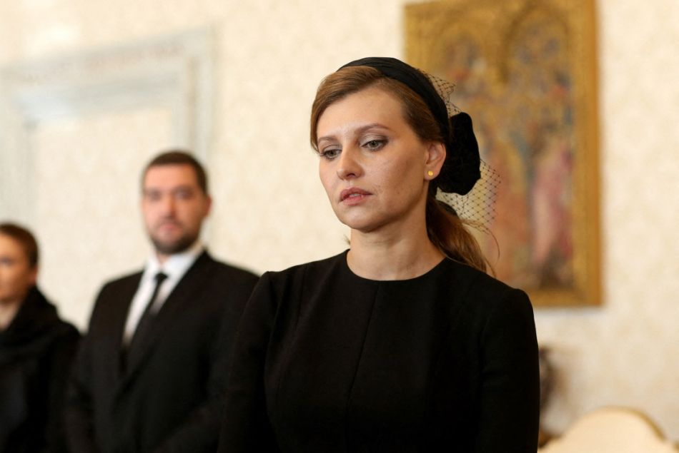La Première dame d'Ukraine Olena Zelenska applaudit les femmes "incroyables" qui résistent