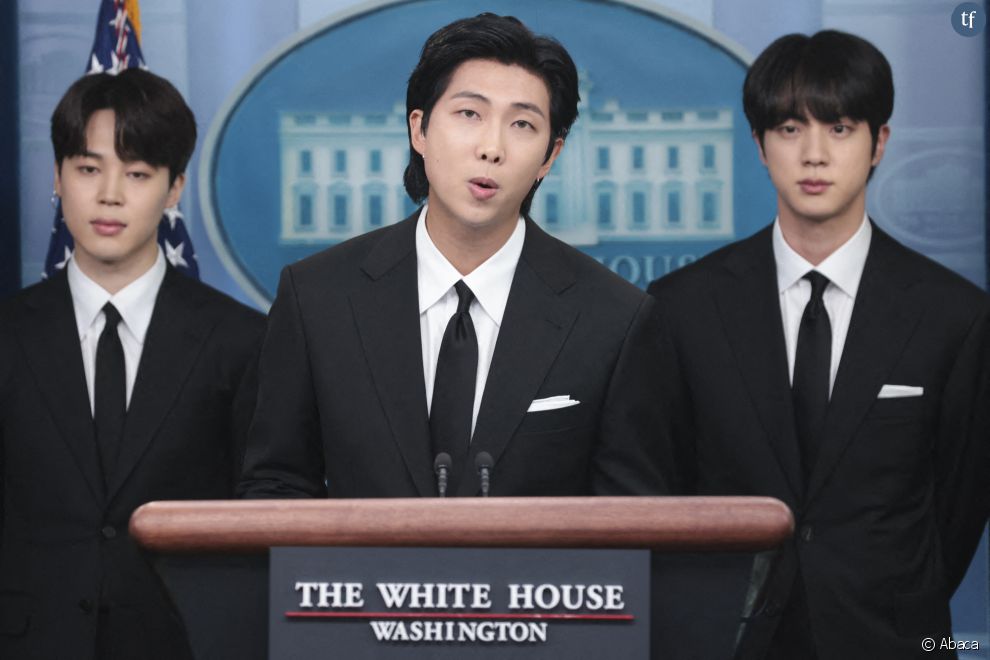 Le groupe BTS dénonce le racisme anti-asiatique à la Maison Blanche, le 31 mai 2022