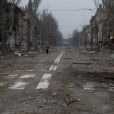  Les rues dévastées de la ville de Marioupol en Ukraine 