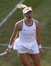 La joueuse de tennis britannique Alicia Barnett à Wimbledon le 3 juillet 2022