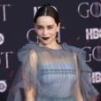  Emilia Clarke lors de la première de la saison finale de "Game of Thrones" à New York le 3 avril 2019 