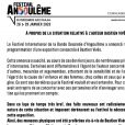  Dans son communiqué de presse, le Festival International de la Bande Dessinée d'Angoulême tient cependant à défendre l'artiste : "l'oeuvre de Bastien Vivès, dans son ensemble, relève de la liberté d'expression" 