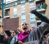 L'Italie se soulève pour Giulia, 22 ans, tuée à coups de couteau par son ex
Protesters hold placards during a Flash Mob demonstration following the suspected feminicide of 22-year-old Giulia Cecchettin, in Milan, Italy, on November 22, 2023. Photo by Massimo Alberico/IPA/ABACAPRESS.COM