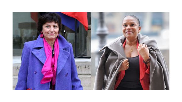 Mariage pour tous : Taubira/Bertinotti, deux ministres et deux styles pour un projet de loi