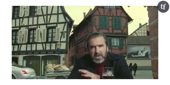 Cantona fait un portrait des houblonniers dans une pub pour Kronenbourg