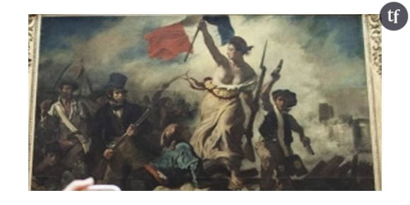 Tableau de Delacroix vandalisé : l'acte d'une "déséquilibrée"