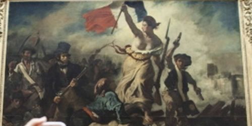 Tableau de Delacroix vandalisé : l'acte d'une "déséquilibrée"