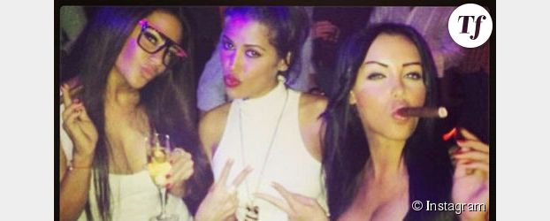 Ayem pose avec Milla Jasmine et Nabilla sur Instagram