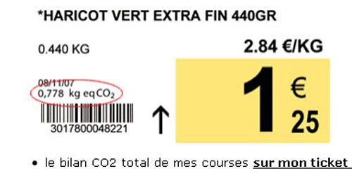 Grenelle : l’affichage environnemental bientôt en rayons