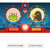 Saint-Valentin 2013 : un Doodle Google pour les amoureux