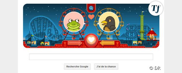 Saint-Valentin 2013 : un Doodle Google pour les amoureux